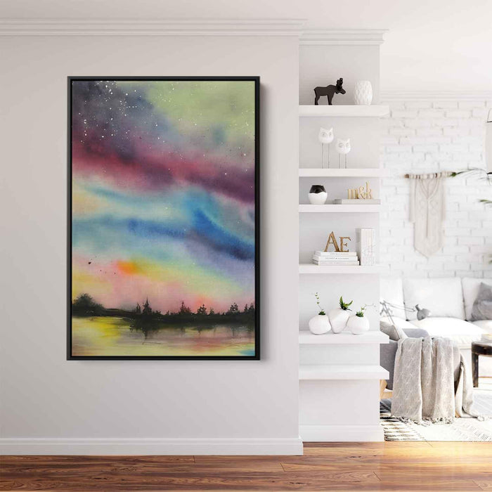 Watercolor Night #214 - Kanvah