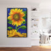 Watercolor Sunflower #210 - Kanvah