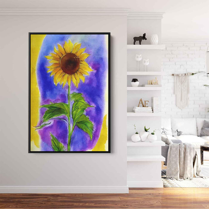 Watercolor Sunflower #221 - Kanvah