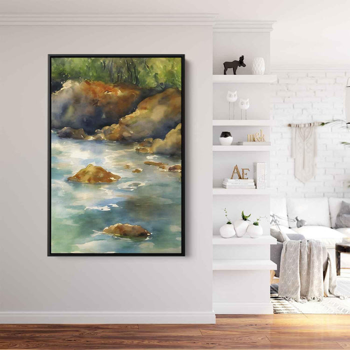 Watercolor Water #222 - Kanvah