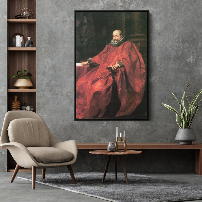 Agostino Pallavicini by Anthony van Dyck - Canvas Artwork