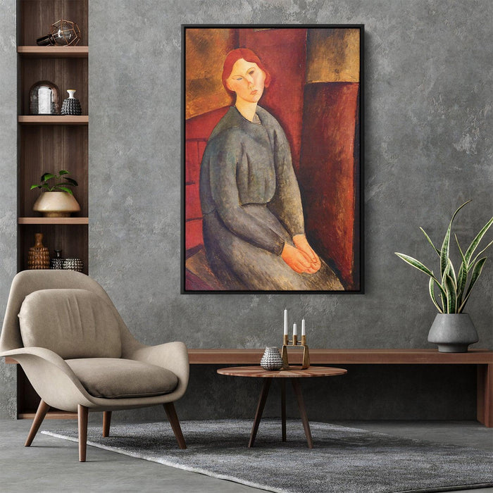 Annie Bjarne by Amedeo Modigliani - Canvas Artwork