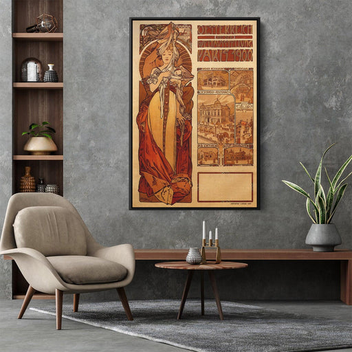 Austria by Alphonse Mucha - Canvas Artwork