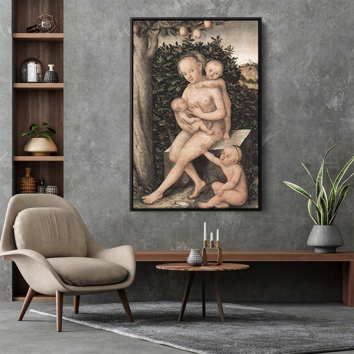 Charity by Lucas Cranach the Elder - Canvas Artwork