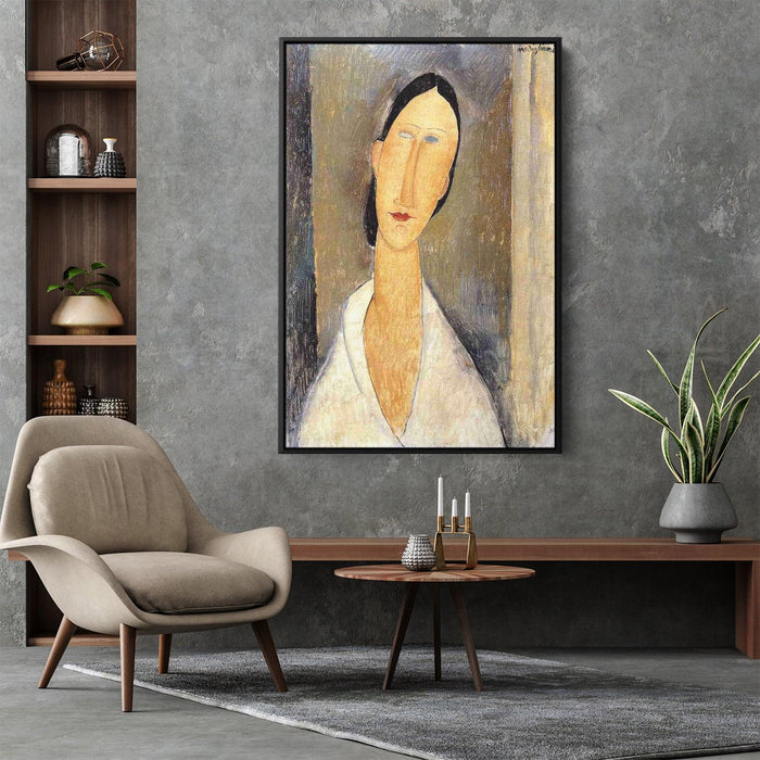 Hanka Zborowska by Amedeo Modigliani - Canvas Artwork