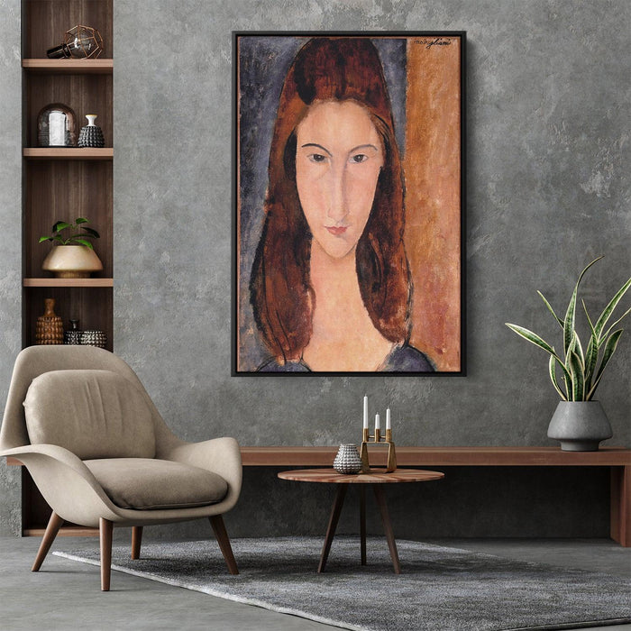 Jeanne Hebuterne by Amedeo Modigliani - Canvas Artwork