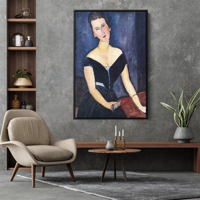 Madame Georges van Muyden by Amedeo Modigliani - Canvas Artwork