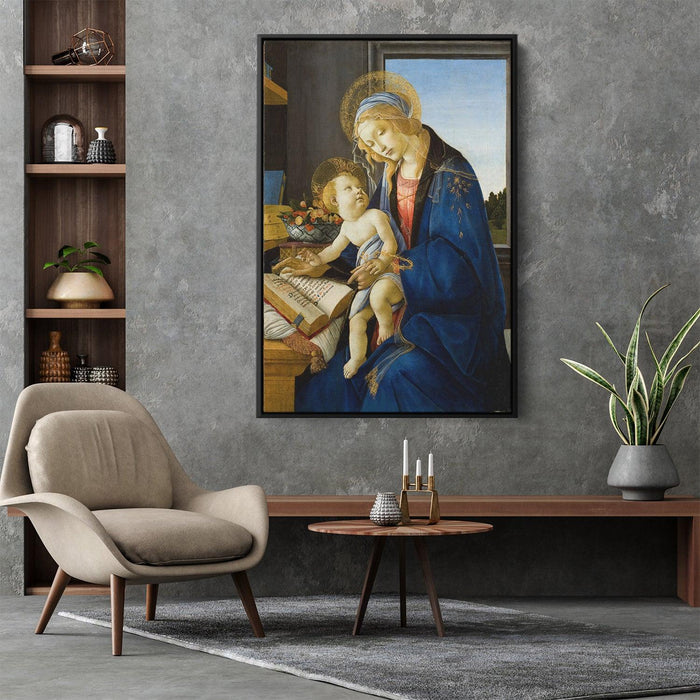 Madonna of the Book by Sandro Botticelli - Canvas Artwork