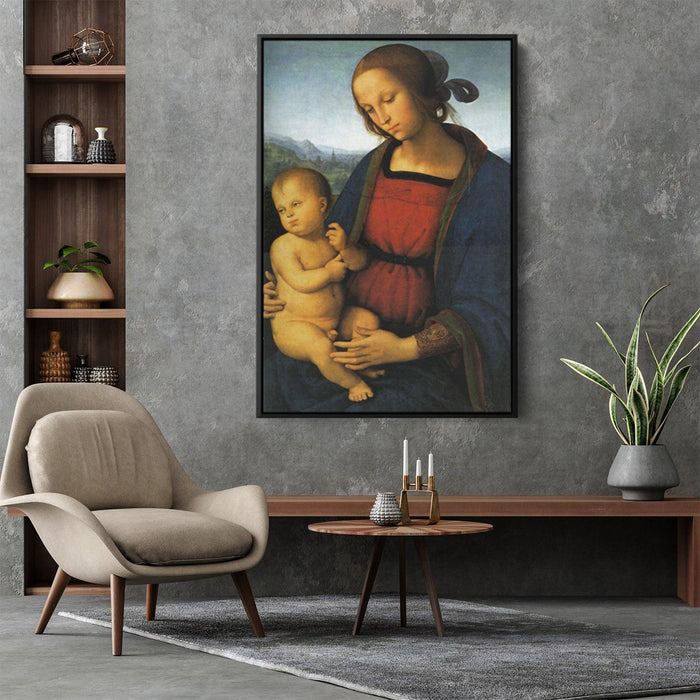 Madonna with Child by Pietro Perugino - Canvas Artwork