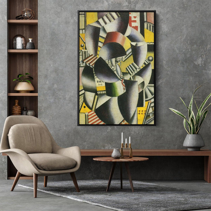 Man and Woman by Fernand Leger - Canvas Artwork