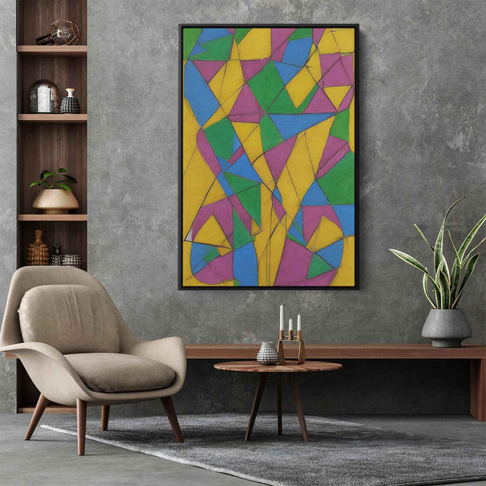 Tan Geometric Shapes #218 - Kanvah