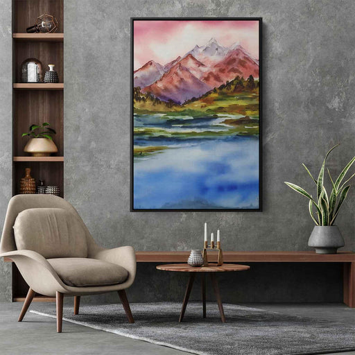 Watercolor Mountain #227 - Kanvah