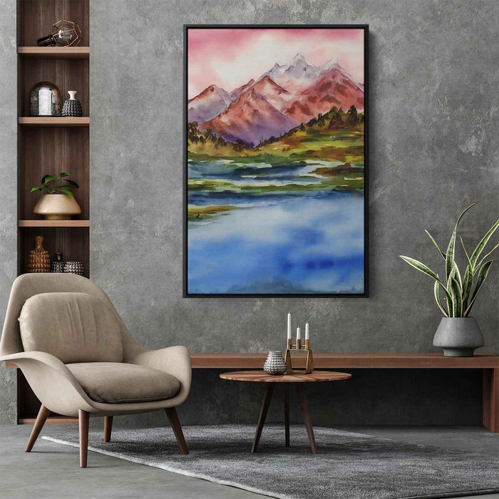 Watercolor Mountain #227 - Kanvah