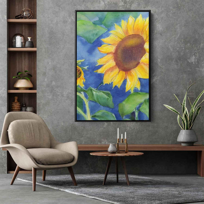 Watercolor Sunflower #218 - Kanvah