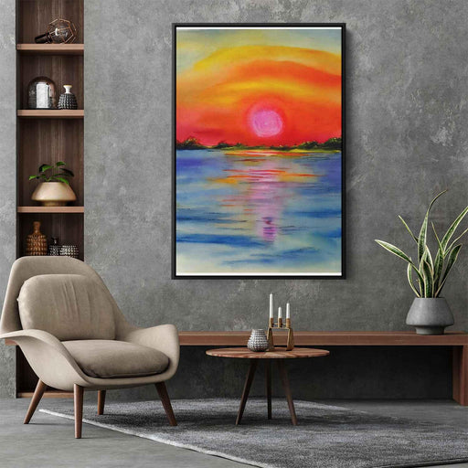 Watercolor Sunset #218 - Kanvah