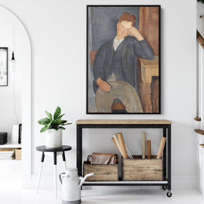 The young apprentice by Amedeo Modigliani - Canvas Artwork