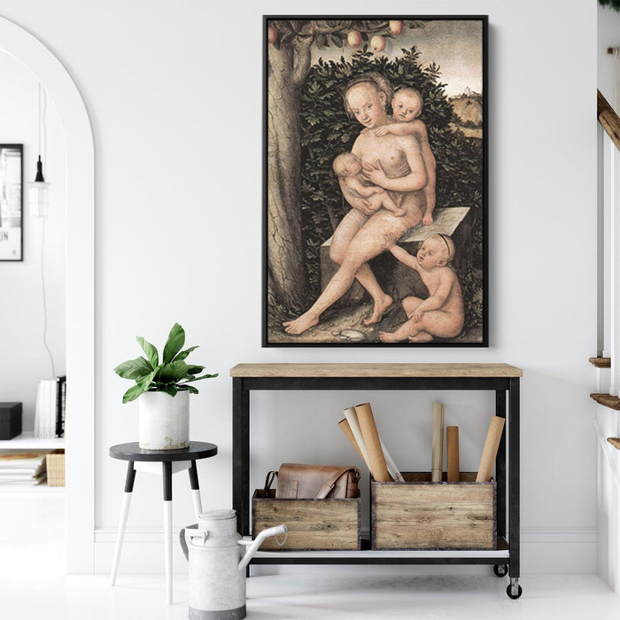 Charity by Lucas Cranach the Elder - Canvas Artwork