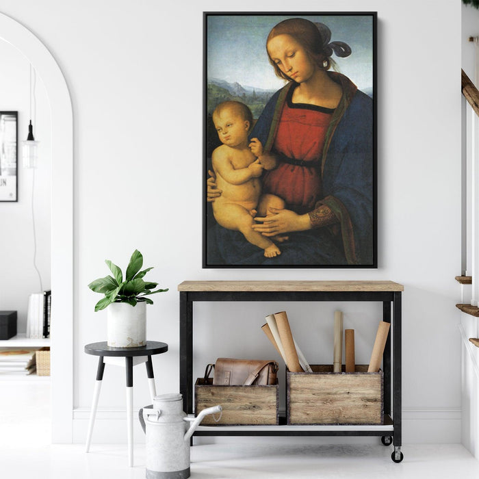 Madonna with Child by Pietro Perugino - Canvas Artwork