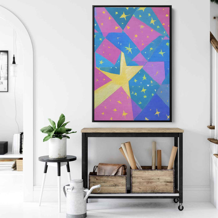 Pastel Bauhaus Stars #210 - Kanvah