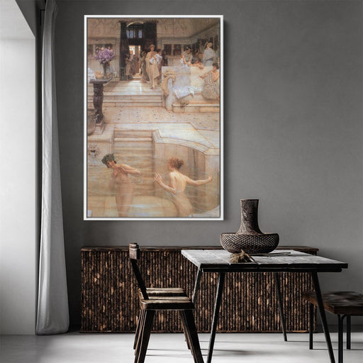 A Favourite Custom by Sir Lawrence Alma-Tadema - Canvas Artwork