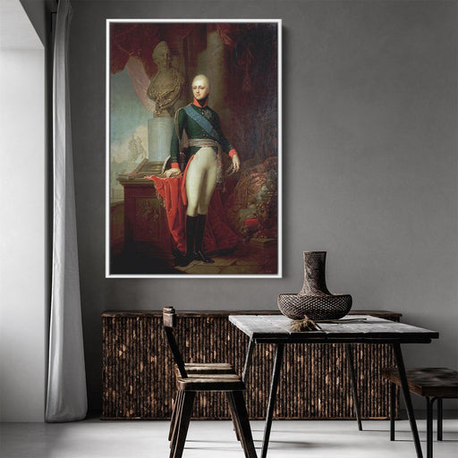 Alexander I by Vladimir Borovikovsky - Canvas Artwork