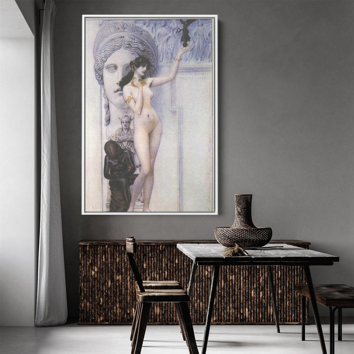 Allegory of Sculpture by Gustav Klimt - Canvas Artwork