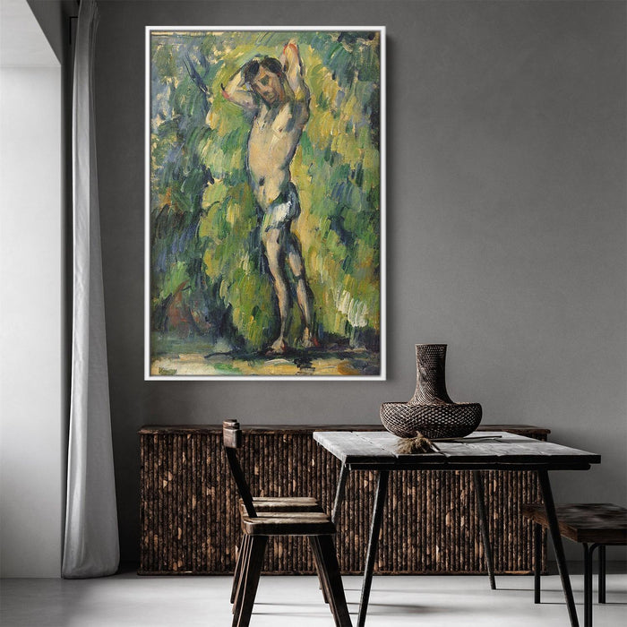 Bather by Paul Cezanne - Canvas Artwork