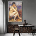 Bather with a rock by Pierre-Auguste Renoir - Canvas Artwork