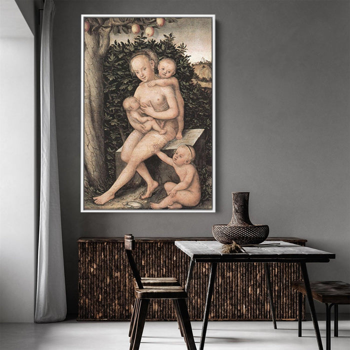 Charity by Lucas Cranach the Elder - Canvas Artwork