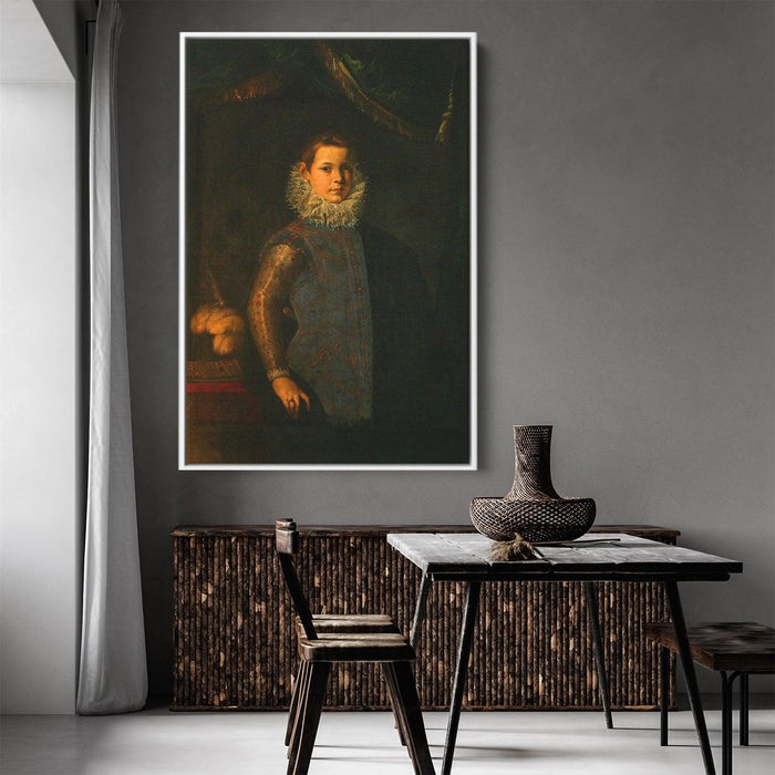 Cosimo de Medici, later Grand Duke of Tuscany by Titian - Canvas Artwork