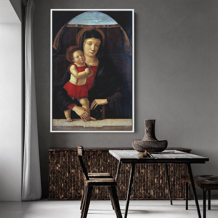 Madonna with Child by Giovanni Bellini - Canvas Artwork