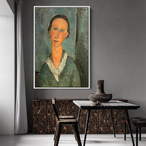 Girl in a Sailor's Blouse by Amedeo Modigliani - Canvas Artwork