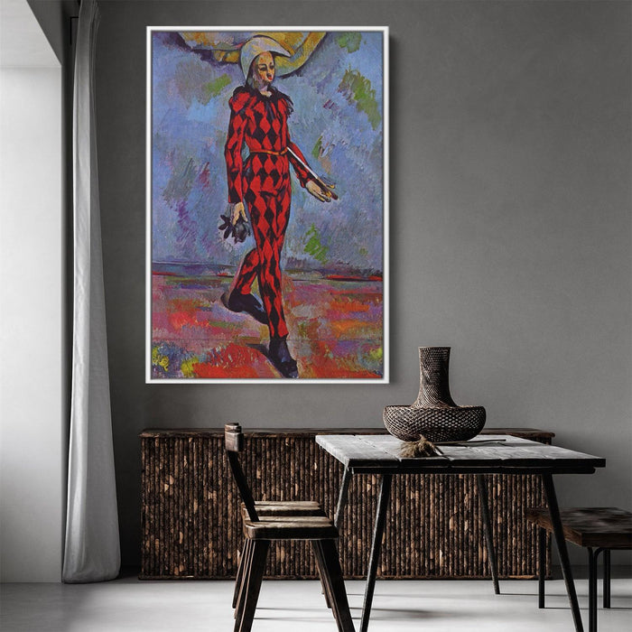 Harlequin by Paul Cezanne - Canvas Artwork