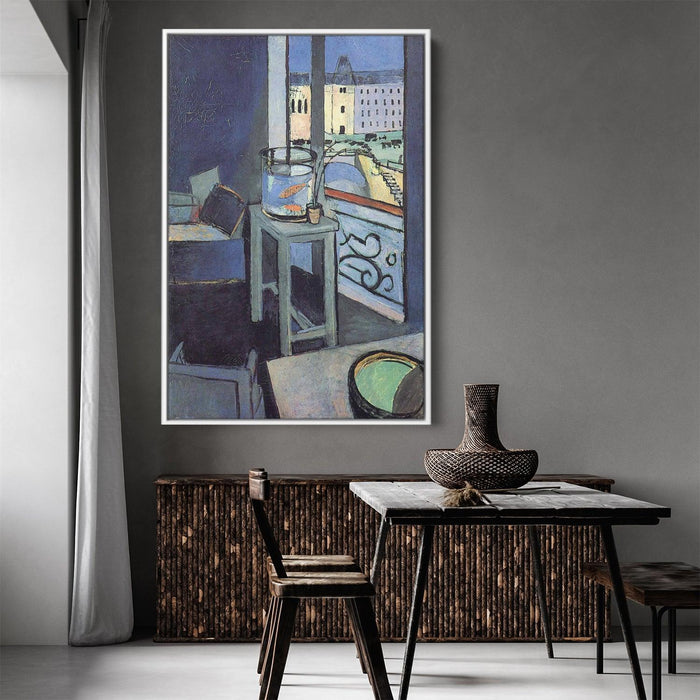 Interior with a Bowl with Red Fish by Henri Matisse - Canvas Artwork