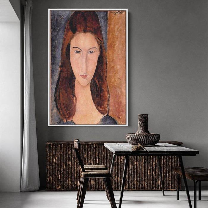 Jeanne Hebuterne by Amedeo Modigliani - Canvas Artwork