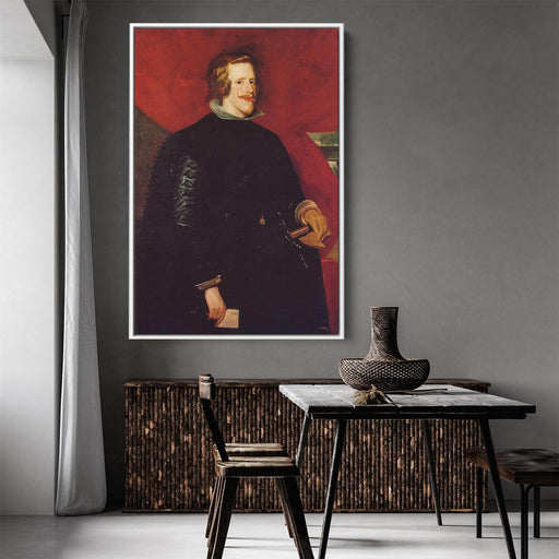 King Philip IV of Spain by Diego Velazquez - Canvas Artwork