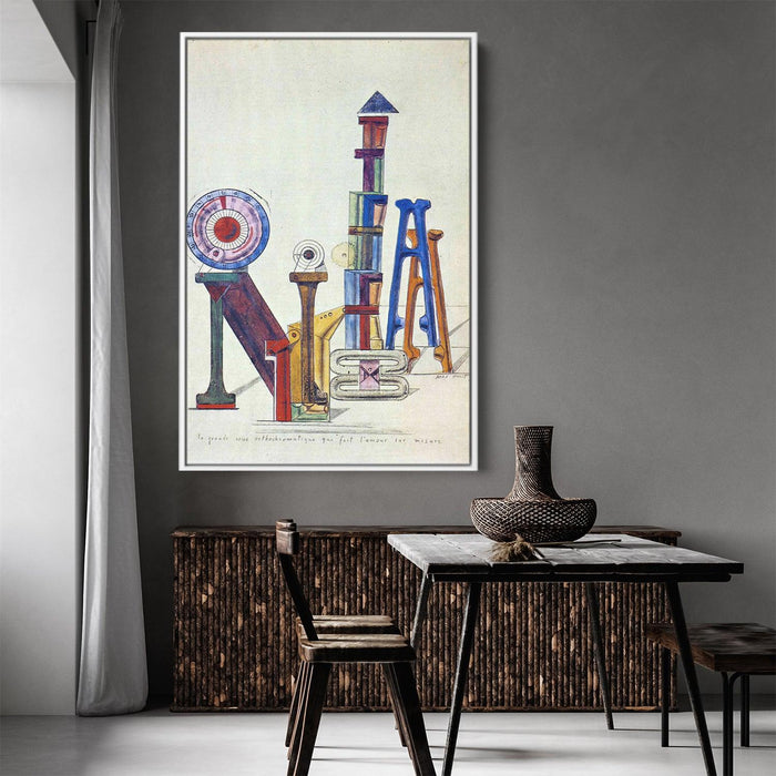 La Grande Roue Orthochromatique… by Max Ernst - Canvas Artwork