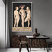 The Three Graces by Lucas Cranach the Elder - Canvas Artwork