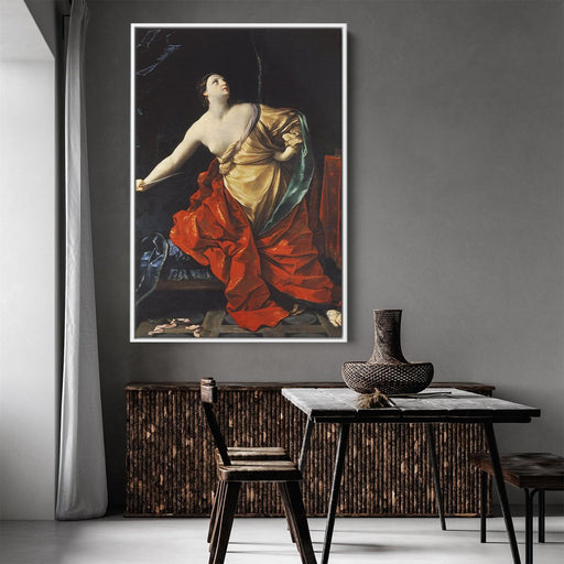 Lucretia by Guido Reni - Canvas Artwork