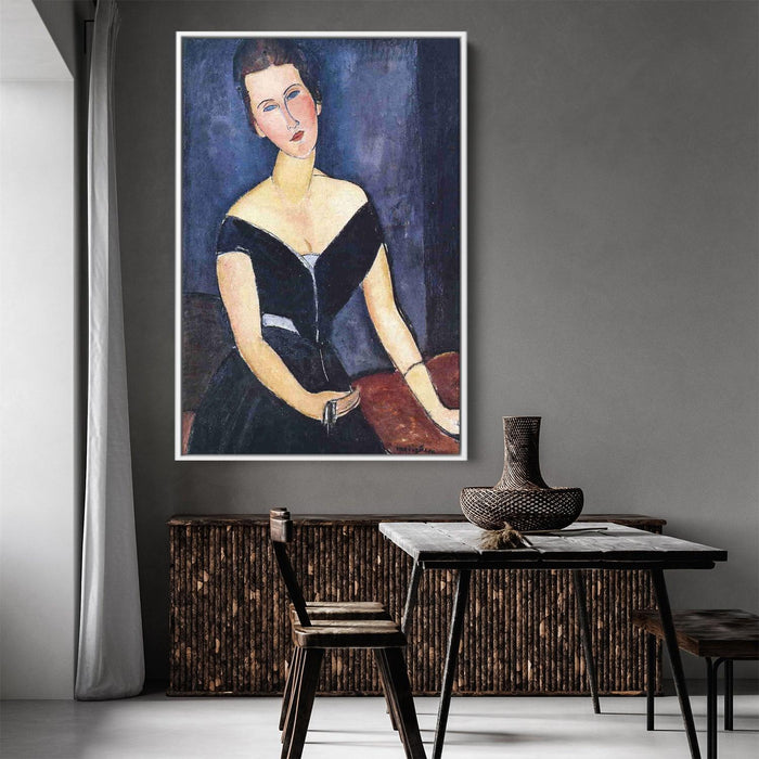 Madame Georges van Muyden by Amedeo Modigliani - Canvas Artwork