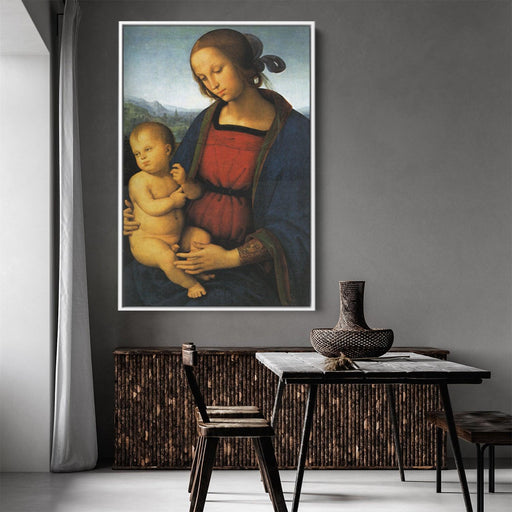 Madonna with Child by Pietro Perugino - Canvas Artwork