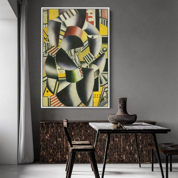 Man and Woman by Fernand Leger - Canvas Artwork