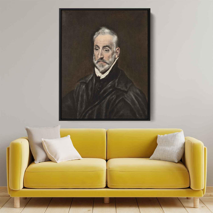 Antonio de Covarrubias (1594) by El Greco - Canvas Artwork