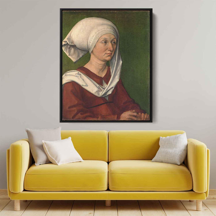 Portrait of Barbara (1490) by Albrecht Durer - Canvas Artwork