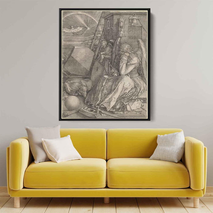 Melancholy I (1514) by Albrecht Durer - Canvas Artwork