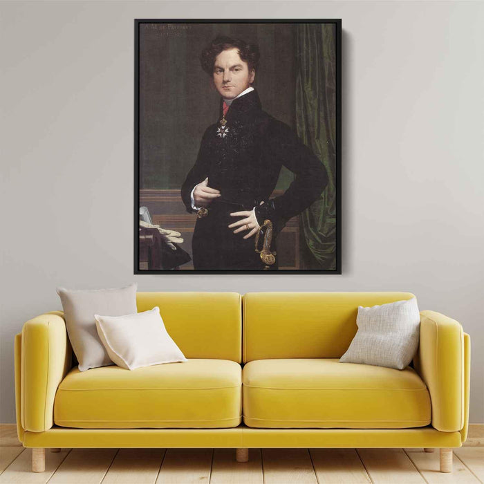 Amedee-David, the Comte de Pastoret by Jean Auguste Dominique Ingres - Canvas Artwork