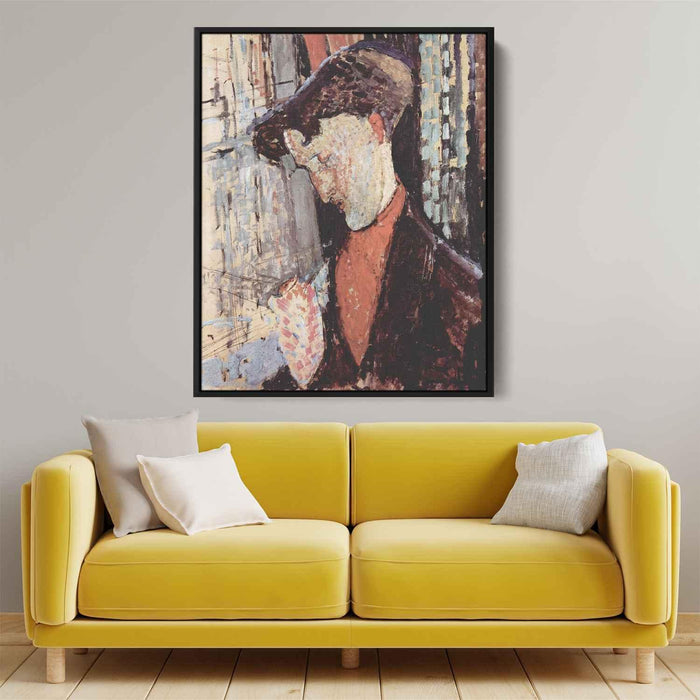 Portrait of Frank Burty Haviland (1914) by Amedeo Modigliani - Canvas Artwork