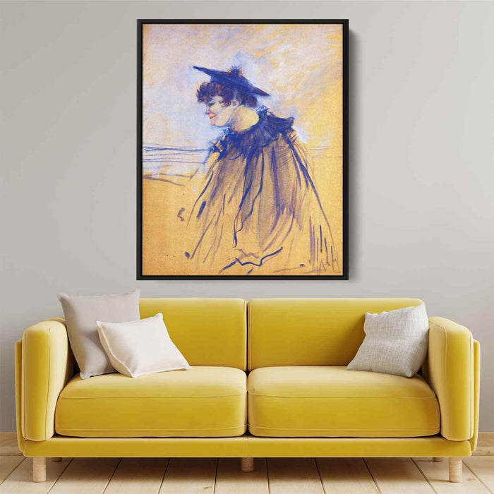 At Star , Le Havre (Miss Dolly, English Singer) by Henri de Toulouse-Lautrec - Canvas Artwork