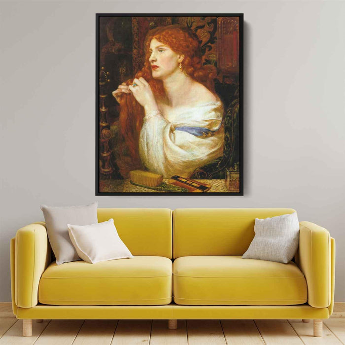 Aurelia (1879) by Dante Gabriel Rossetti - Canvas Artwork