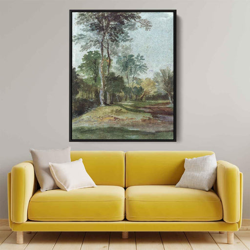 Avenue in the country by Anthony van Dyck - Canvas Artwork